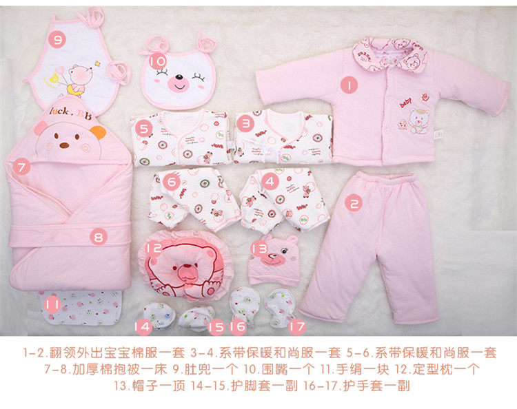 Coffret cadeau pour nouveau-né - Vêtements + Fournitures - Ref 1953137 Image 14