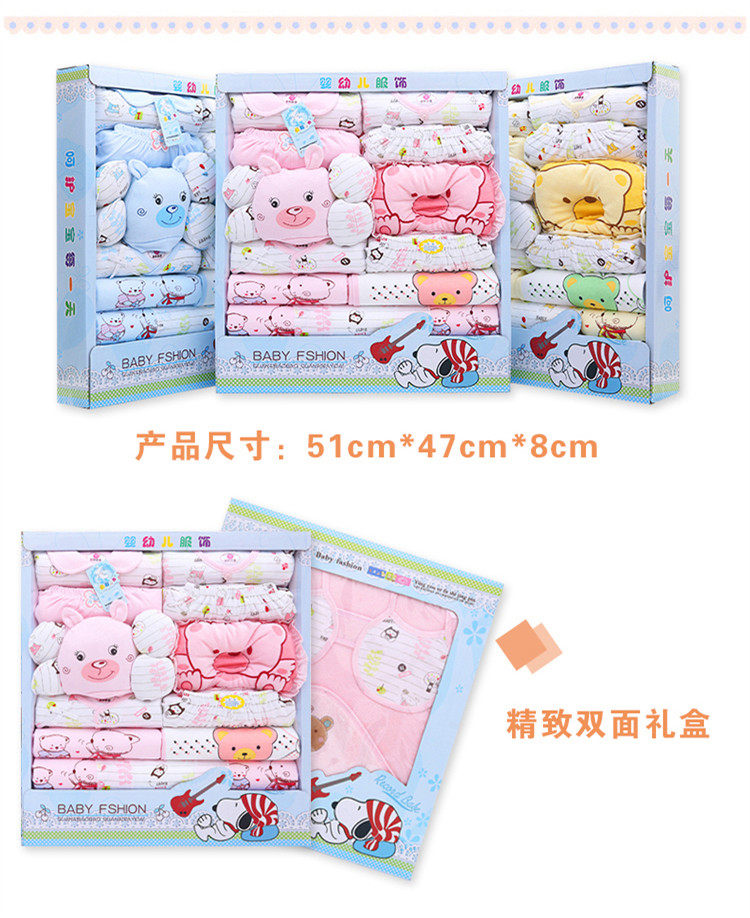 Coffret cadeau pour nouveau-né - Vêtements + Fournitures - Ref 1953309 Image 45