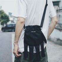 Shoulder Bag male trendy brand net red street trend hip hop tooling bag Japanese ins function bag small backpack shoulder bag