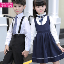 Childrens performance costumes primary school performance costumes dance skirts girls choirs boys with pants Autumn wear