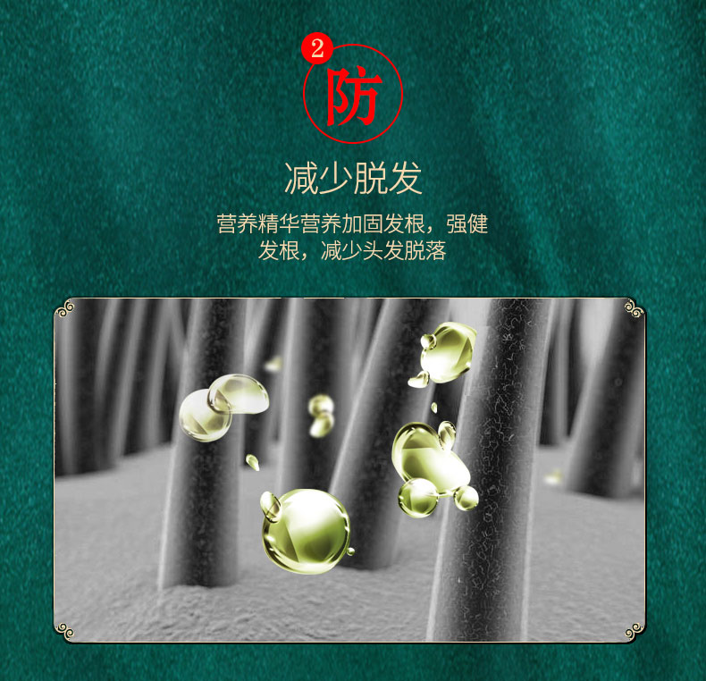 章光101 草本防脱发洗发水 400g 养发固发 平衡油脂 图8