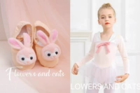 Розовая туфли танца+танцевальная юбка