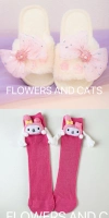 Pink Laiti Flash Star Slippers+носки
