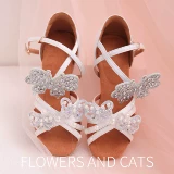 Детская летняя обувь, танцующие туфли, мягкая подошва, подходит для начинающих