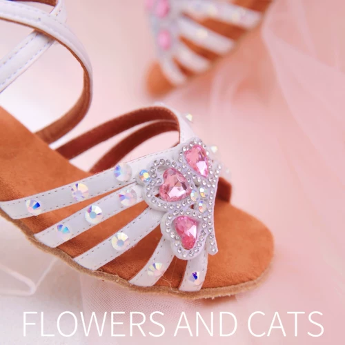 Детская летняя обувь, танцующие туфли, мягкая подошва, подходит для начинающих