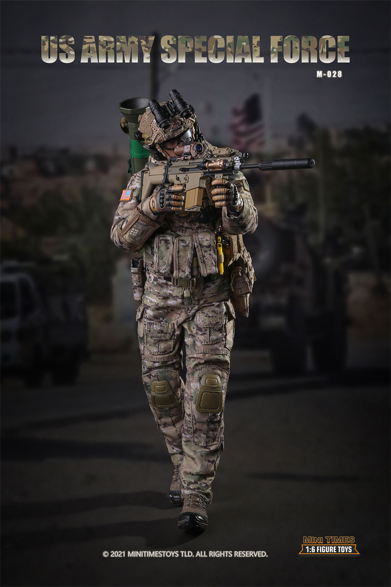 🛠️军事迷必入！mini times toys M028 1/6比例美国陆军特种部队