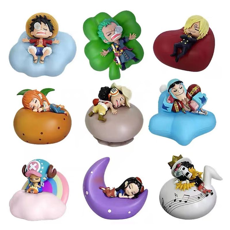 One Piece Luffy Zoro Nami Sanji Night Light Anime Figure LamTaobao