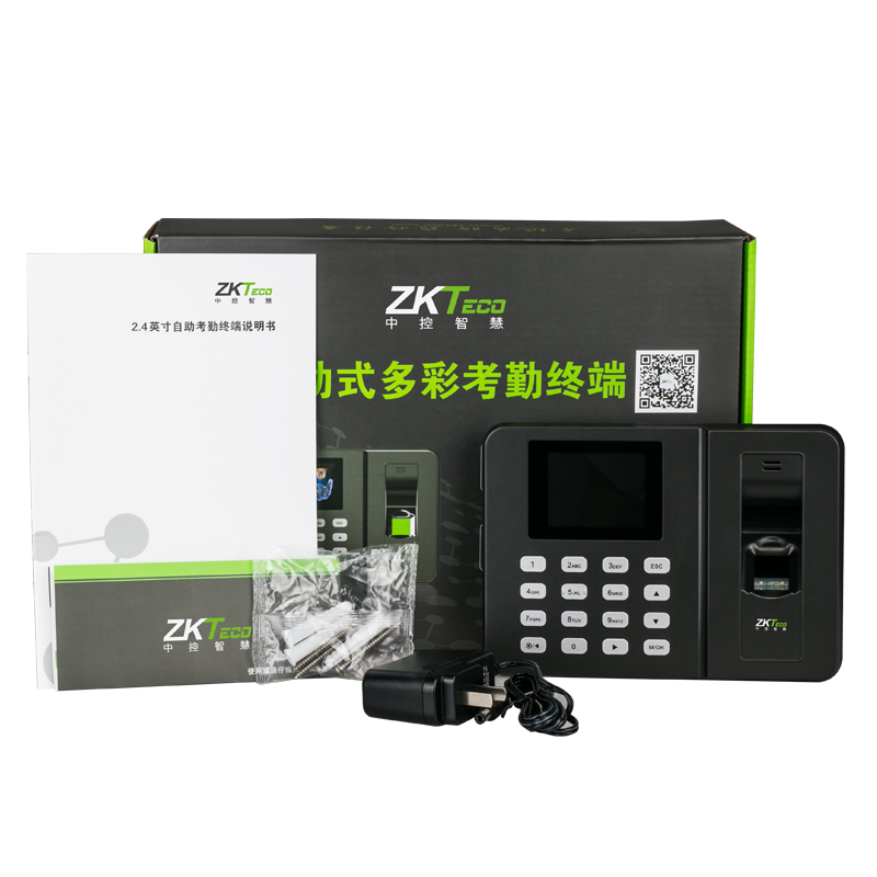 brand directly operated zkteco / intelligent zk3960 fingerprint attendance machine finger punch in machine staff attendance machine punch in machine punch out fingerprint technology identifier one machine