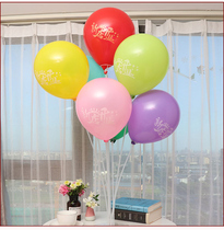 Balloon display table floating Christmas New Years Day shop layout desktop decoration supplies table floating bracket accessories tools