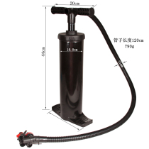 Manual air pump outdoor inflatable 2500cc sofa pillow balloon sand pool hand-pulled air pump to charge 14 5psi