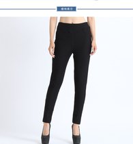 Beautiful 2512 fashion double twill soft warm pants winter New products wear super thick plus velvet warm leggings