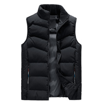 Rich bird vest men winter vest sleeveless outer wear down cotton warm stand collar trend autumn winter horse jacket jacket