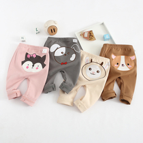 Baby spring and autumn big pp trousers for infants and young men and women casual leggings 0-3 years old 2