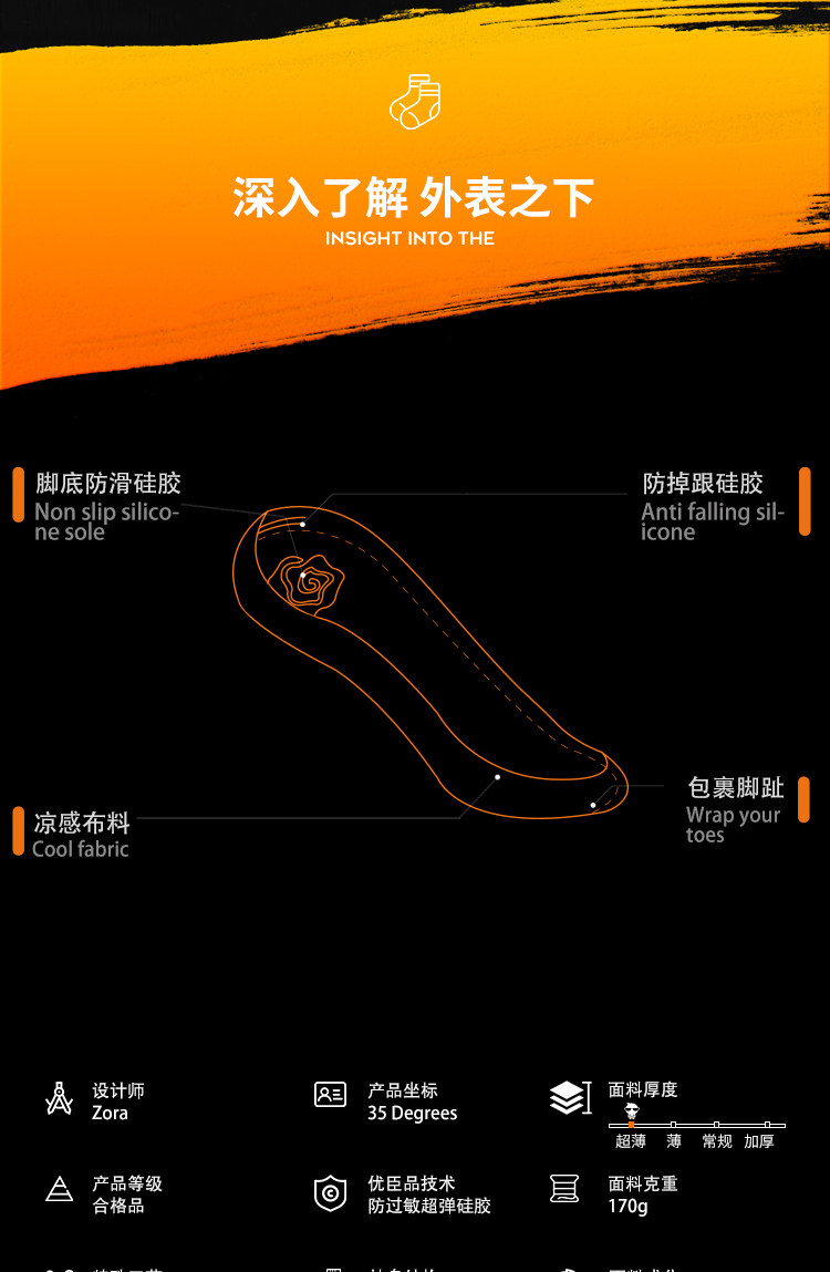 优臣品 冰丝短袜套女式夏季薄款隐形袜 4双 19.8元包邮，赠无纺布袋 值值值-买手聚集的地方