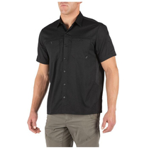 5 11 ФЛЕКС-тактическая рубашка с коротким рукавом TAC 71390 диагональная текстурированная ткань 511 микроэластичный летний случайный мужской дух