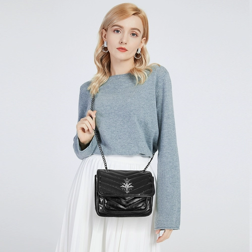 Модная цепь, сумка на одно плечо, сумка подмышку, небольшая сумка, сумка через плечо, на цепочке, популярно в интернете