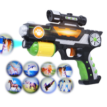 Childrens electric music toy gun Baby boy Mini sound light with sound small pistol suitable for 3 year old girl gun