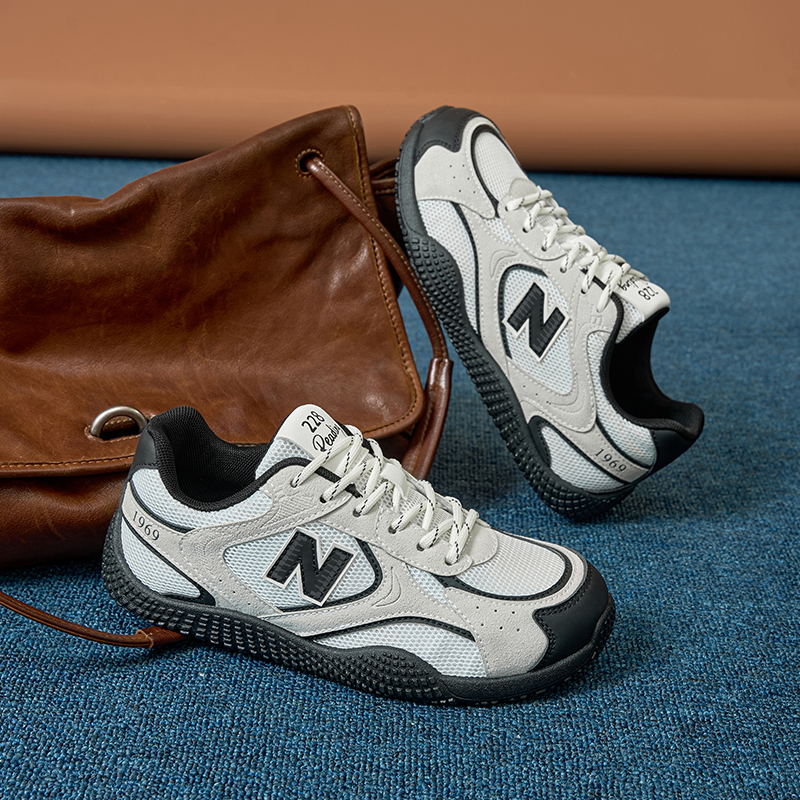 Mingbailun Official Genuine 2026 New Model 228 Series Men's and Women's Running Shoes, All-Season Dual-Mesh German Training Racing Shoes