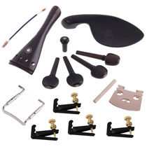 Violin accessories full set of uwood violin accessories violin code sound post fine tuning tail rope mutone screws
