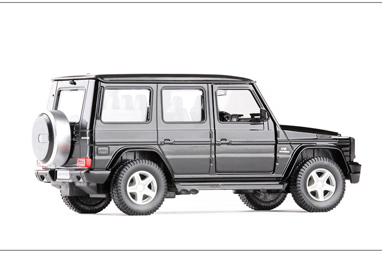 Mẫu xe địa hình chính hãng của Mercedes-Benz G63 Mẫu xe hợp kim Mẫu xe trang trí bánh SUV - Trang trí nội thất phụ kiện trang trí ban công