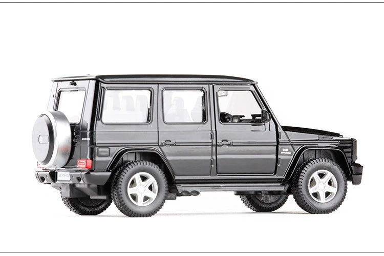 Mẫu xe địa hình chính hãng của Mercedes-Benz G63 Mẫu xe hợp kim Mẫu xe trang trí bánh SUV - Trang trí nội thất