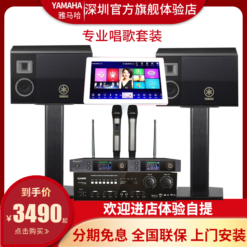 Yamaha Yamanye KMS-2500 speaker high power 800W amplifier 10 inch card pack KTV speaker family