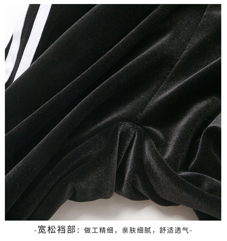 南极人 儿童金丝绒运动裤 图6