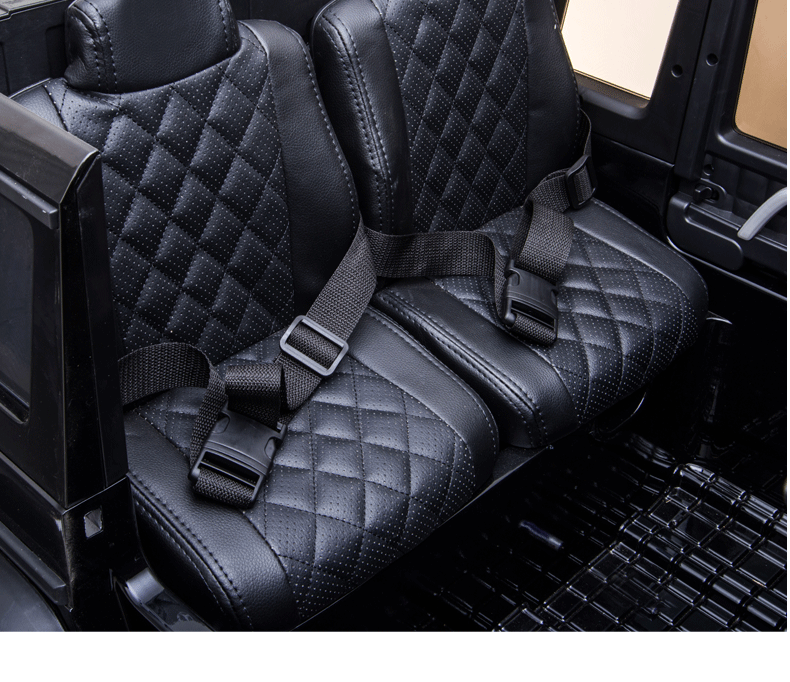 Ghế đôi 6x6 Mercedes-Benz g63 big g trẻ em xe điện điều khiển từ xa xe bán tải dẫn động bốn bánh siêu lớn off-road Xe đẩy em bé 6 vòng - Con lăn trượt patinet / trẻ em xe thang bang