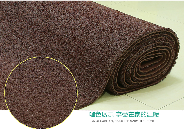 Có thể cắt dây nhựa PVC vòng chống trượt thảm sàn cửa khách sạn lối đi thang máy thảm tùy chỉnh thảm ghép trải sàn