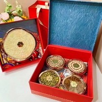 Deer antler and deer whip are the icing on the cake high-end gift box dendrobium ginseng honey slices nourishing and health-preserving red ginseng and American ginseng a great gift