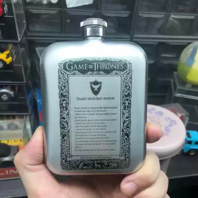 Personality Hulk Thickened 304 Stainless Steel Outdoor Portable Hulk Bottle 180ml Metal Wine Bottle