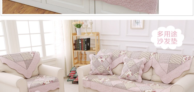 Bông cotton nhà hình chữ nhật Vườn phòng ngủ Hàn Quốc Thảm trải giường đầu giường Máy giặt có thể giặt được - Thảm thảm lông