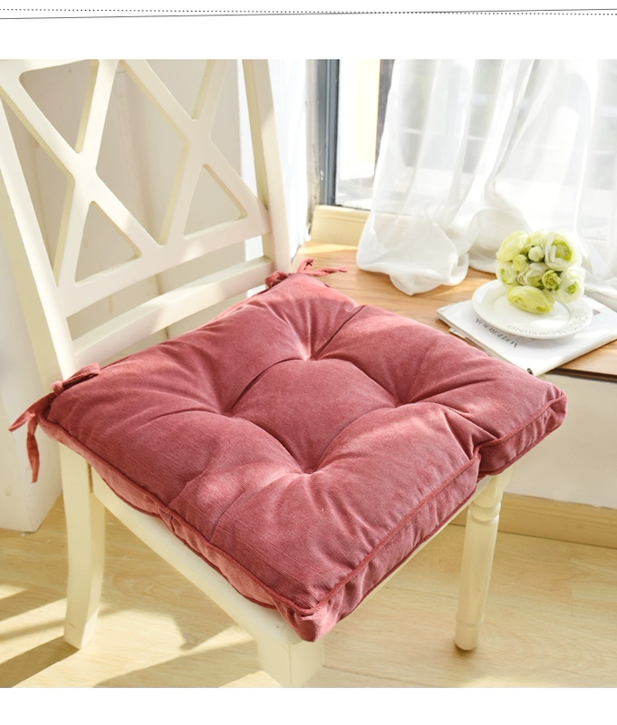 Đầy đệm vải dày ghế văn phòng mat đệm ghế sàn đệm tatami sinh viên lớp học - Ghế đệm / đệm Sofa