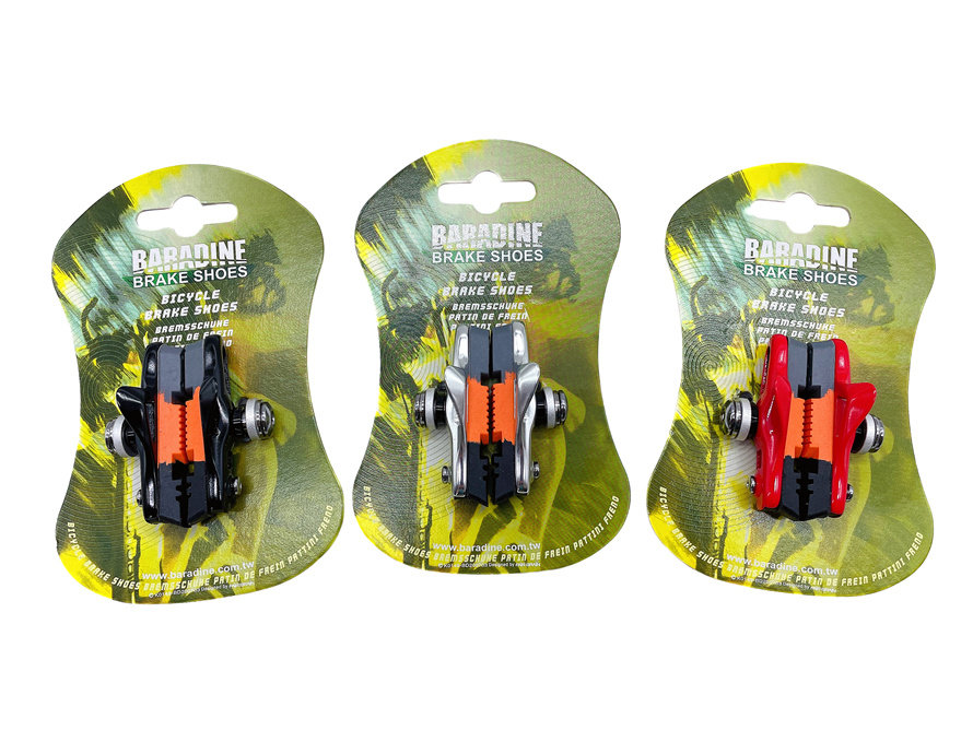 BARADINE470TC3 color brake rubber Brake skin V brake road car brake brake bicycle brake skin