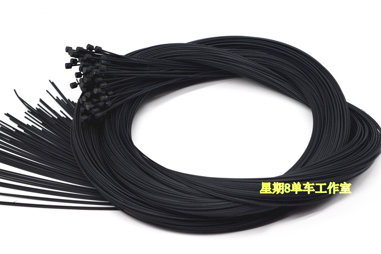 Bicycle Teflon Teflon stainless steel mountain bike folding car Brake variable speed Teflon inner core