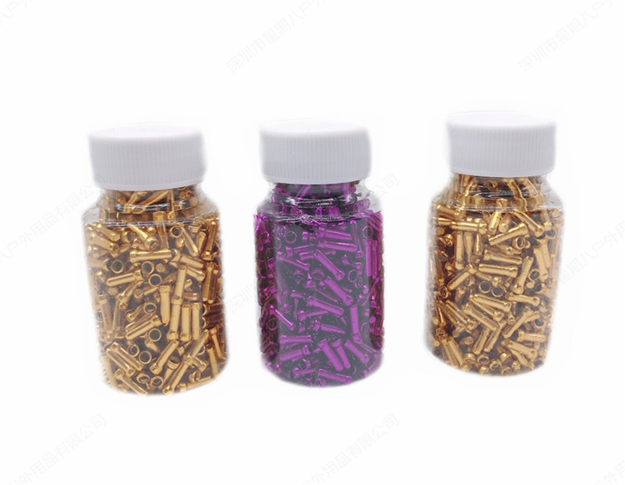 Bike Aluminum Tail Cap Brake Variable-speed Line Cap Aluminum Alloy Anode Colored Wire Tail Cap 412 Wire Core Cap-Taobao