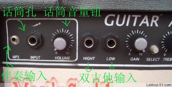 Xuất khẩu loa guitar 45W chính hãng của Anh Accompaniment và đôi đầu vào guitar cắm micro - Loa loa loa bass 40