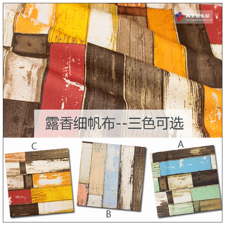 Japan imports fine canvas ruffles Fragrant Sails Cloth cloth Pillow Cloth handmade DIY cloth 1/4 yards from the cut