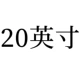 20 дюймов