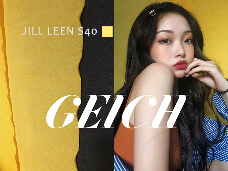 JILL LEEN Màu đỏ tươi Đơn sắc S40 Màu vàng Vàng Màu siêu nổi Lưu màu đỏ không phổ biến - Blush / Cochineal má hồng cushion