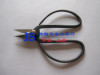 Spring-shaped brand front steel scissors total length 130mm