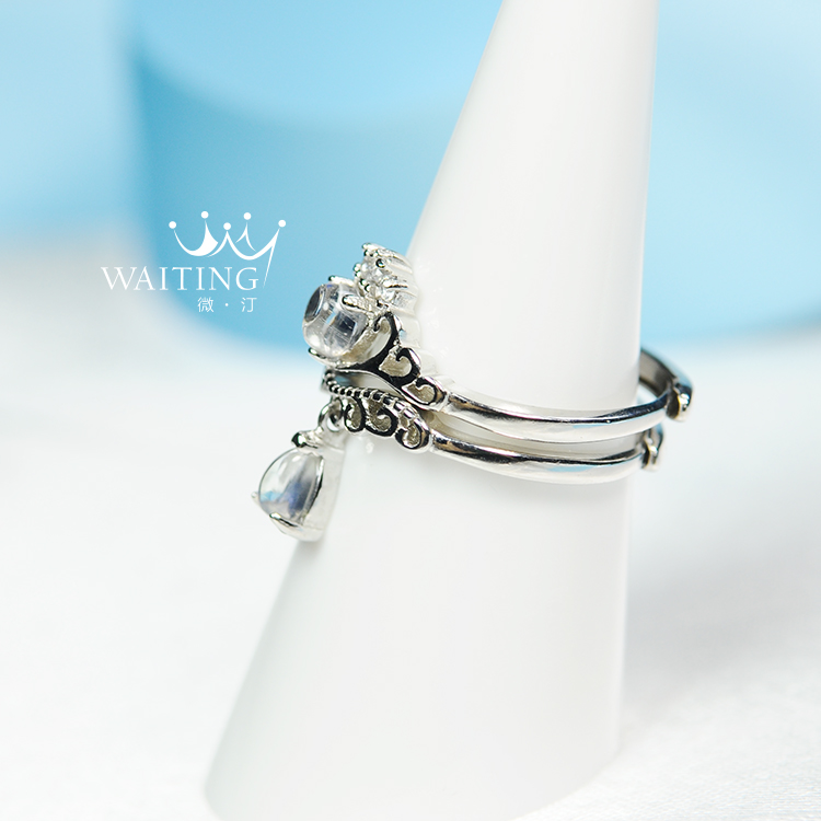 Bague Femme OTHER   en Cristal naturel pierre semi-precieuse - Ref 3089485 Image 17