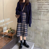 2021 autumn and winter womens new knitted sweater jumpsuit