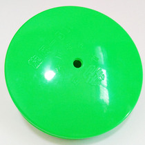 Dingqian second generation whirlwind-5 diabolo large plate plastic hexagonal hole plastic 130 single head diabolo top pronunciation big head