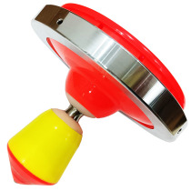 Air bag head one-way rotation 7-axis single-head diabolo master dance golden phoenix dance steel ring second generation high pole shaking and long speed