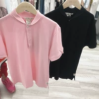 2 miếng! Mùa hè mới 2018 nam lưới ngọc trai xu hướng thời trang áo polo áo polo nam đẹp