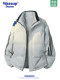 WASSUP DOZEN American cotton-padded jacket for men and women with stand-up collar three-stripes warm jacket couple wear winter cotton-padded jacket