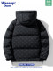 WASSUP DOZEN down jacket men's winter new couple loose Korean style thickened hooded thickened bread jacket