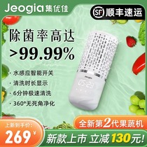 Go to the farm and residual fruit and vegetable cleaning machines Home disinfection Automatic ultrasound Living oxygen Ingredients Washing Machine Ozone Fruits And Vegetable Purifiers