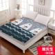 Nệm flannel giường 1.5m giường đôi nhà 1.8m giường chiếu tatami bảo vệ sinh viên ký túc xá giường đơn - Nệm